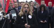 Wdowa M. Adamowicz i prezydent Gdańska na otwarciu Alei Pawła Adamowicza