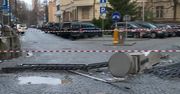 Ciężarówka uszkodziła bramę Kancelarii Prezydenta