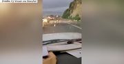 Zniszczone budynki i nieprzejezdne drogi po trzęsieniu ziemi w Puerto Rico