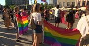 „Nie podoba mi się to, co dzieje w naszym kraju”. Manifestacja solidarności ze środowiskiem LGBT w Katowicach