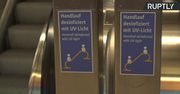 W monachijskim metrze testowany jest mechanizm dezynfekcji poręczy schodów ruchomych przy użyciu promieni UV
