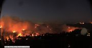 Krajobraz jak z Hadesu. Timelapse z pożaru lasu w Kalifornii