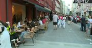 Moskwa powoli znosi pandemiczne ograniczenia. Ogródki piwne ponownie otwarte