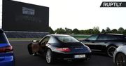 Tor testowy Porsche w Lipsku zamieniono w kino samochodowe