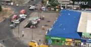 Alarm bombowy w Kijowie. Saperzy zdetonowali podejrzaną paczkę
