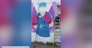 Artysta z Denver stworzył mural ku chwale pracowników służby zdrowia