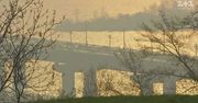 Trujący dym nad Kijowem. Przywędrował znad płonących lasów wokół Czarnobyla