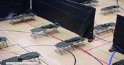 Centrum sportowe zmienione w szpital polowy
