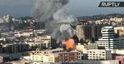Wielki pożar magazynów w Los Angeles. Co najmniej 11 strażaków zostało rannych