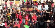 Jane Fonda i Joaquin Phoenix na proteście klimatycznym w Los Angeles