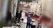 Sztorm Dennis w Wielkiej Brytanii. Ulice Crickhowell i Pontypridd zamieniły się w rwące potoki