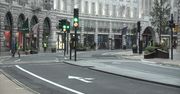Pustki na ulicach Londynu. W Anglii wprowadzono ogólnokrajowy lockdown