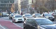 Taksówkarze protestowali w centrum Warszawy przeciw nielicencjonowanym przewozom