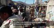 Zamach bombowy na targu w Pakistanie. 25 ofiar śmiertelnych