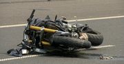 Wjechał w tył ciężarówki na A1. Motocyklista w ciężkim stanie