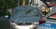 Tragiczny wypadek na drodze wyjazdowej z Częstochowy. Rowerzysta wjechał wprost pod nadjeżdżający samochód