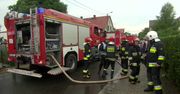 Piorun uderzył w dom województwie dolnośląskim. Interweniowało 9 zastępów straży pożarnej
