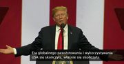 D. Trump: Handlem musi rządzić zasada wzajemności. Era globalnego pasożytowania na USA się skończyła