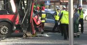 Autobus wjechał w słup w Lublinie. 20 rannych