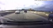 Został nagrany, gdy pędził pod prąd na autostradzie. Kilka chwil później wjechał w dwa samochody, co skończyło się dla niego tragicznie