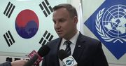 “Chcemy włączyć się w proces uspokojenia napięcia”. A. Duda w strefie zdemilitaryzowanej w Korei Płd