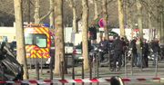 Napad na bank w Paryżu. 24-letni napastnik został postrzelony przez policję