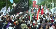 Około tysiąca muzułmanów protestowało przed chińską ambasadą w Dżakarcie w obronie Ujgurów