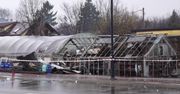 Wybuch gazu zniszczył dom jednorodzinny i szklarnie w Suwałkach