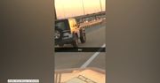 W warsztacie się nie popisali. Koło w samochodzie poluzowało się w trakcie jazdy po autostradzie