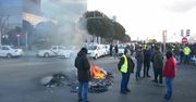 Protesty taksówkarzy w Madrycie zaostrzają się. Demonstranci starli się z policją