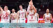 Spory awans koszykarskiej reprezentacji Polski w rankingu FIBA