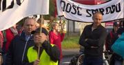 Protest mieszkańców Skawiny