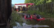 Ulewne deszcze na południu Polski. Czterdzieści interwencji strażaków w Blachowni pod Częstochową