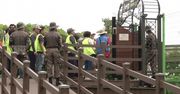 Turyści odwiedzili Ścieżkę Pokoju w koreańskiej strefie zdemilitaryzowanej