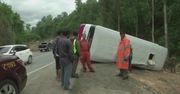 Wypadek autokaru w Tajlandii. Czworo chińskich turystów zostało rannych
