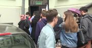 Kilkudziesięciu uczniów protestowało przed kuratorium w Lublinie