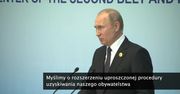 W. Putin: Myślimy o możliwości wydawania paszportów na uproszczonych zasadach dla wszystkich Ukraińców