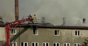 Pożar garbarni pod Łodzią. Z ogniem walczyło ponad 100 strażaków