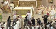 Papież Franciszek udzielił pierwszej komunii 242 dzieciom w Bułgarii