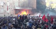 Butelki z benzyną kontra armatki wodne. Kolejne protesty antyrządowe w Tiranie