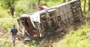 Dwie osoby zginęły wypadku autobusu z chińskimi turystami na Dalekim Wschodzie Rosji