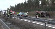 Bus przewożący amerykańskich żołnierzy dachował na Dolnym Śląsku. Dwie osoby w stanie ciężkim