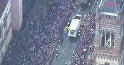Śpiewy, tańce i wielotysięczny tłum kibiców. Mistrzowska parada New England Patriots