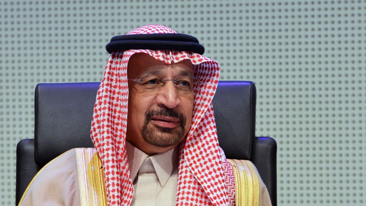 Minister energetyki Arabii Saudyjskiej Khalid al-Falih.
