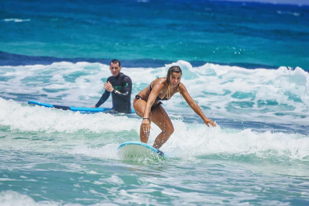 Surfing na Fuerteventurze 