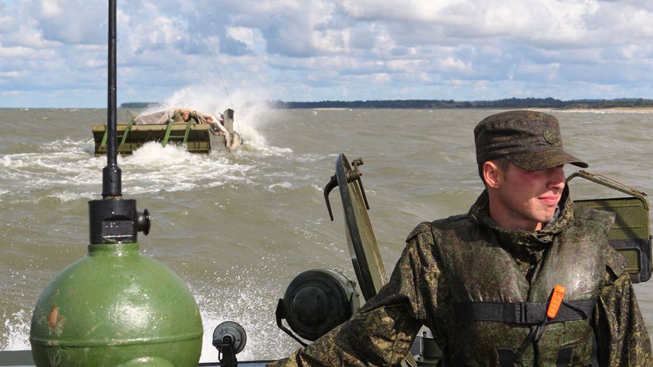 W manewrach na nadbałtyckim poligonie Chmielewka wzięło udział ok. 700 żołnierzy. 