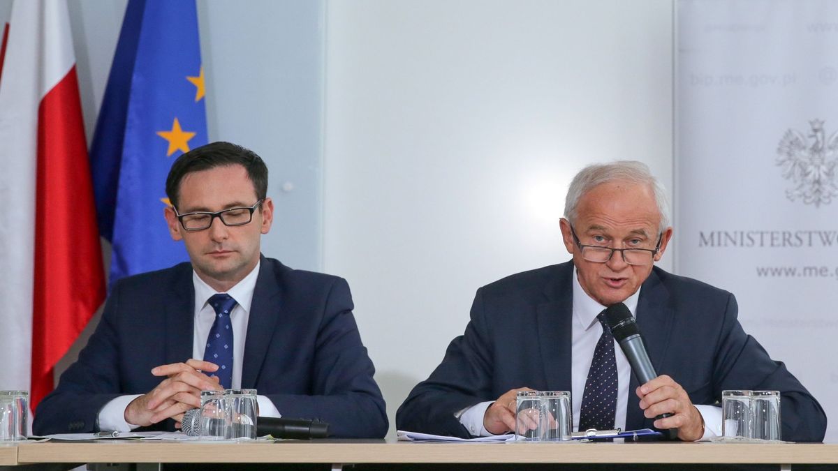 Daniel Obajtek i Krzysztof Tchórzewski