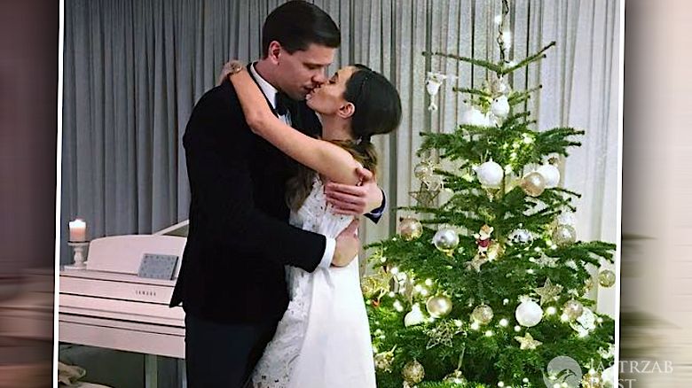 Marina i Wojciech Szczęsny Wigilia święta 2016