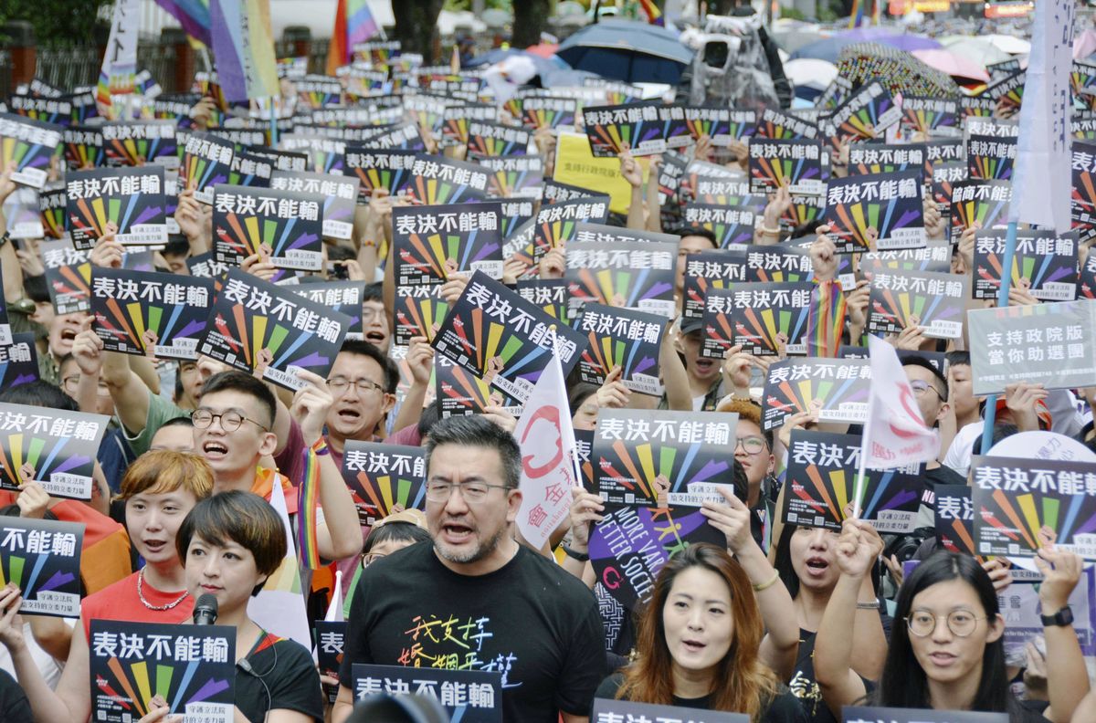 Tajwan zalegalizował małżeństwa homoseksualne. Jako pierwszy kraj w Azji