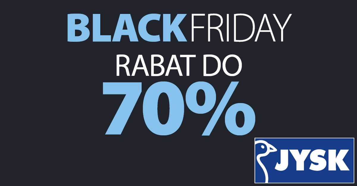 JYSK po raz czwarty będzie obchodził Black Friday